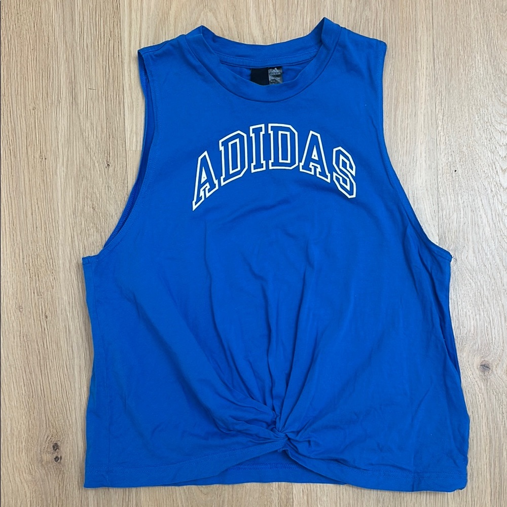 Adidas Women’s Blue Sleeveless Top